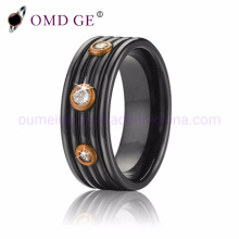 New Arrival Mens Black Wedding Bands